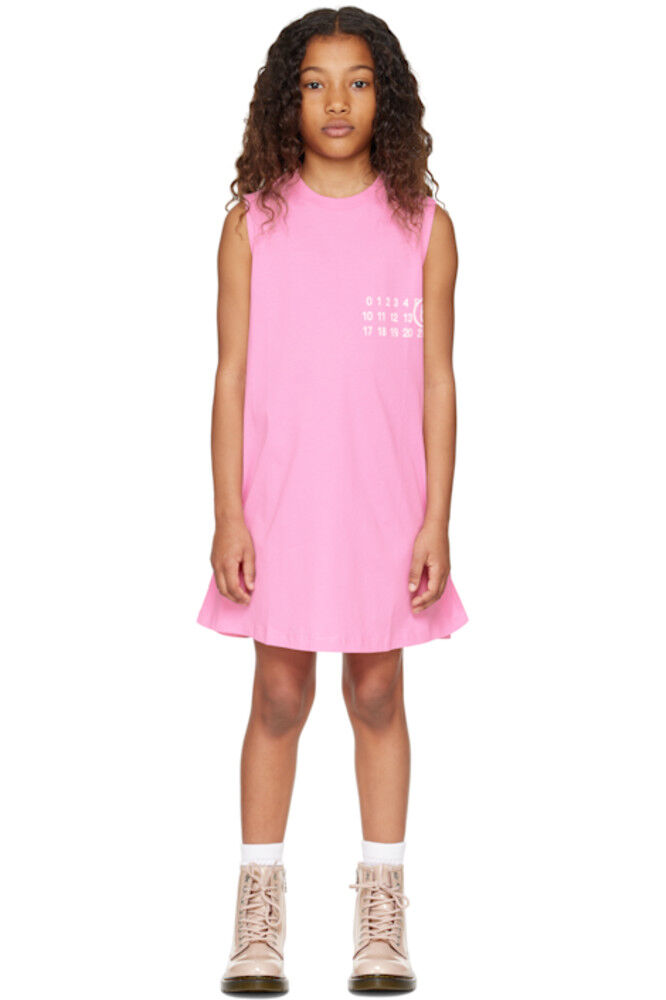 Детское розовое платье-майка MM6 Maison Margiela
Детское розовое платье-майка MM6 Maison Margiela