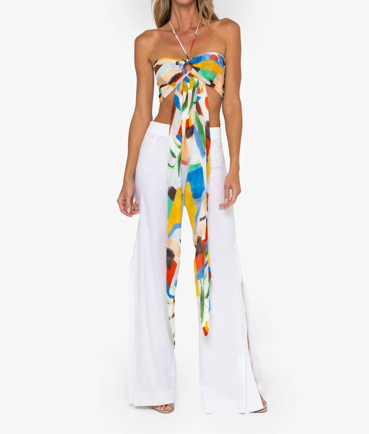 Топ Olivia с абстрактным листом JBQ, Abstract Leaf
Топ Olivia с абстрактным листом JBQ, Abstract Leaf