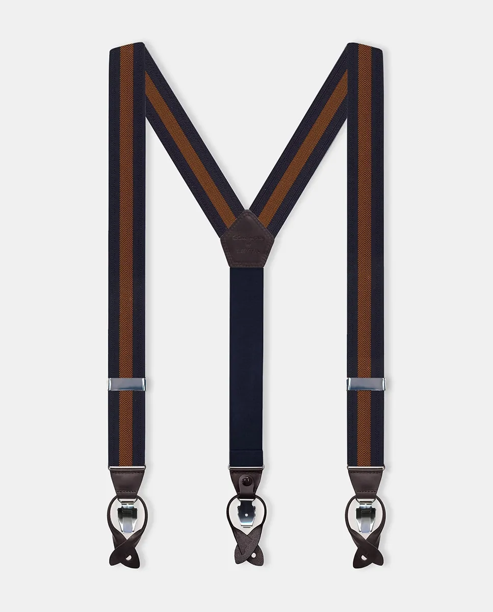 Двойной ремень для мужчин в футляре Leyva, темно-синий
Двойной ремень для мужчин в футляре Leyva, темно-синий