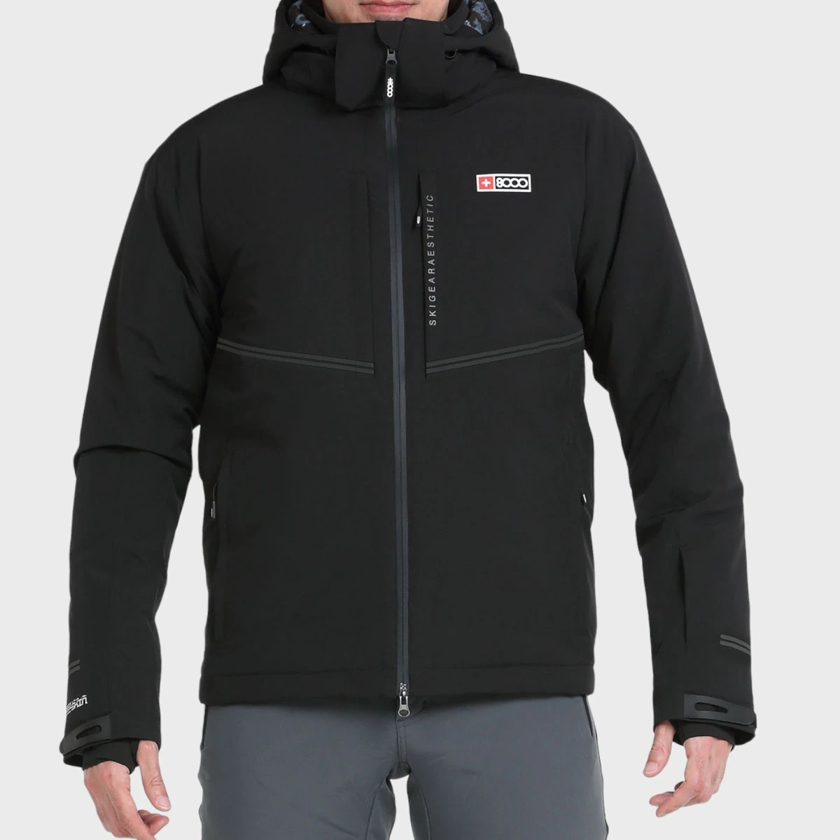 Мужская горнолыжная куртка Vezar +8000, черный
Мужская горнолыжная куртка Vezar +8000, черный