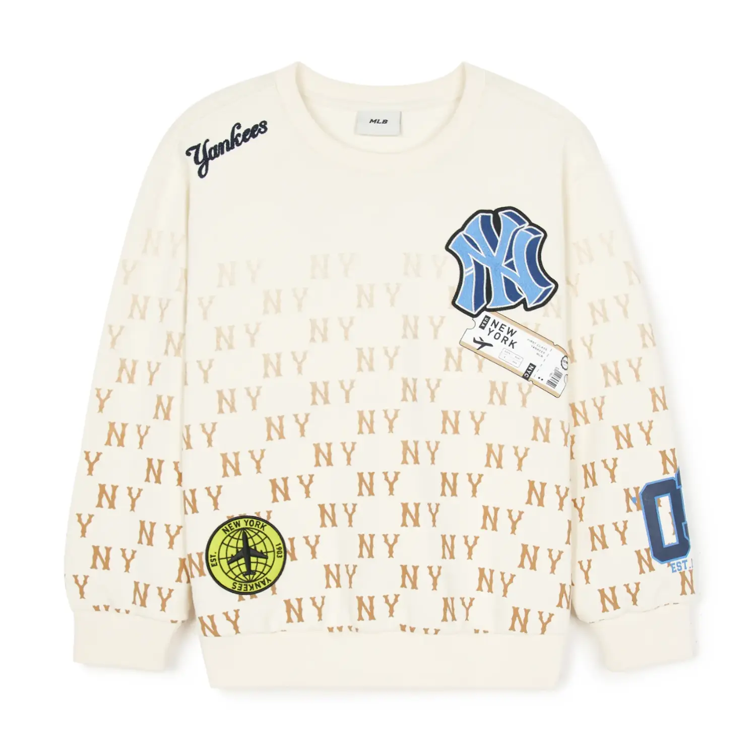 MLB KIDS Мономотив Толстовка Cream для детей 3-7 лет
MLB KIDS Мономотив Толстовка Cream для детей 3-7 лет