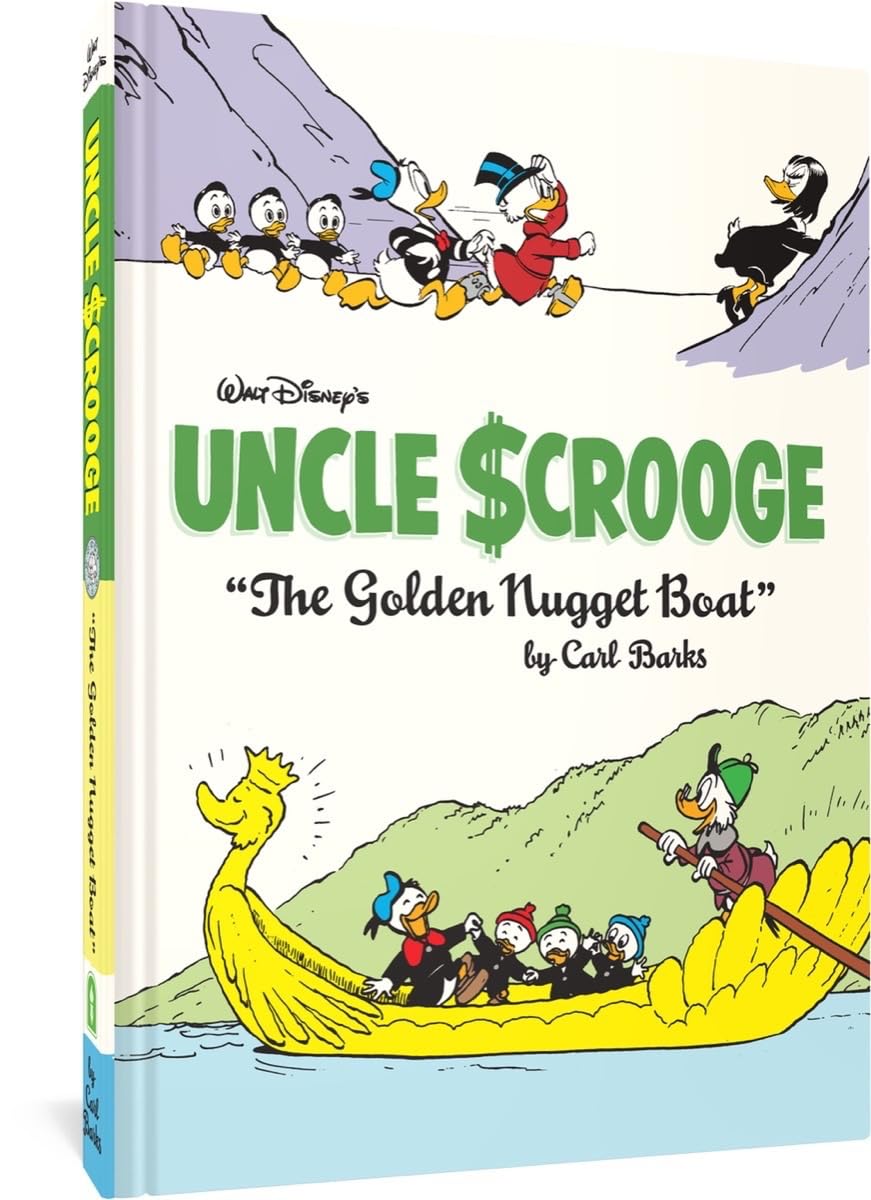 Walt Disney's Uncle Scrooge "The Golden Nugget Boat": The Complete Carl Barks Disney Library Vol. 26
Walt Disney's Uncle Scrooge "The Golden Nugget Boat": The Complete Carl Barks Disney Library Vol. 26