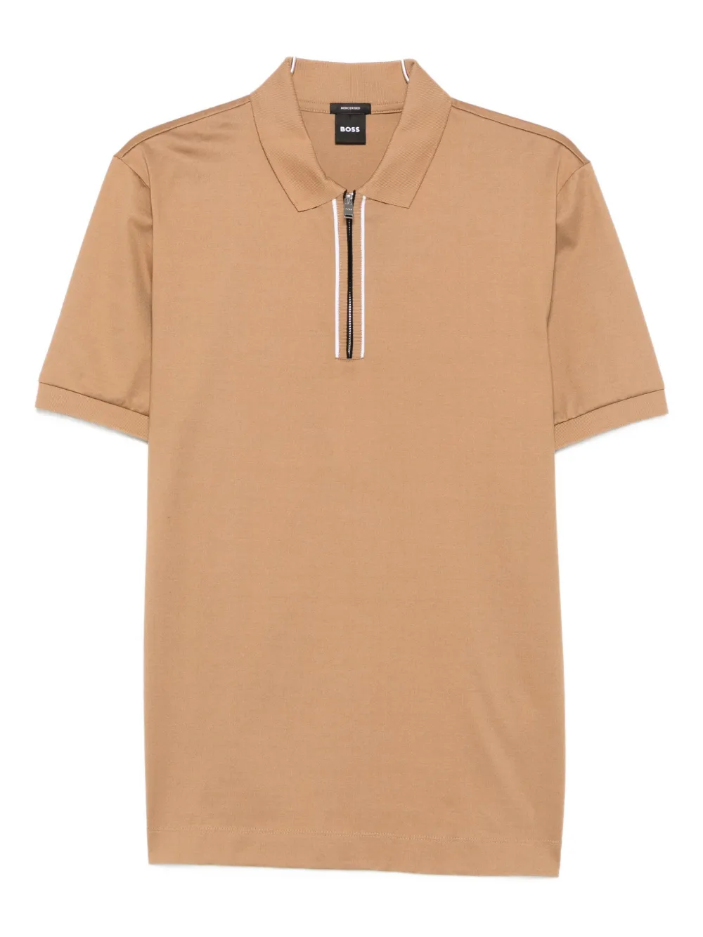 Рубашка-поло с застежкой-молнией спереди BOSS, нейтральный
Рубашка-поло с застежкой-молнией спереди BOSS, нейтральный
