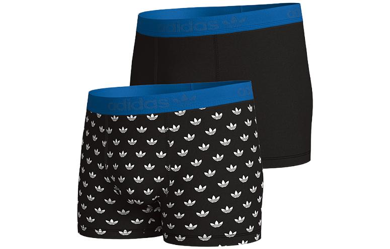 Мужские боксеры Adidas, 2 шт (Черный + Черный с принтом трилистника)
Мужские боксеры Adidas, 2 шт (Черный + Черный с принтом трилистника)