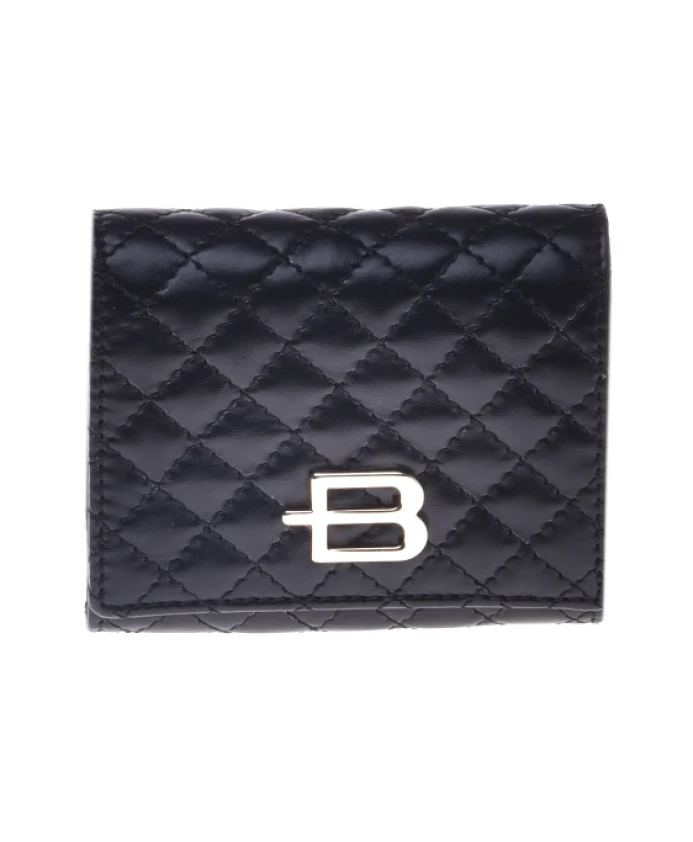 Кошелек из стеганой кожи Baldinini, черный
Кошелек из стеганой кожи Baldinini, черный