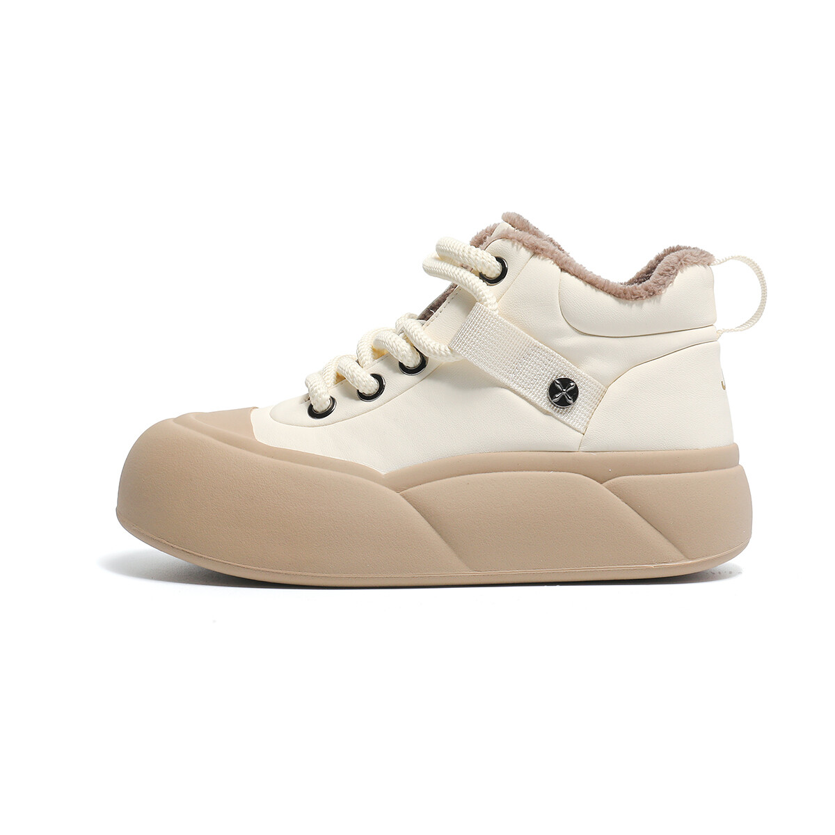 Кроссовки для активного отдыха женские, бежевые, средней высоты Jeep 
Кроссовки для активного отдыха женские, бежевые, средней высоты Jeep