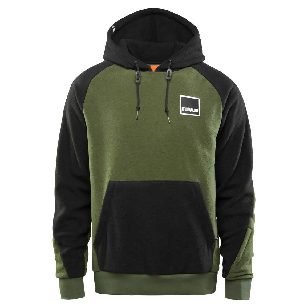 Худи Thirtytwo Rest Stop, зеленый 
Худи Thirtytwo Rest Stop, зеленый