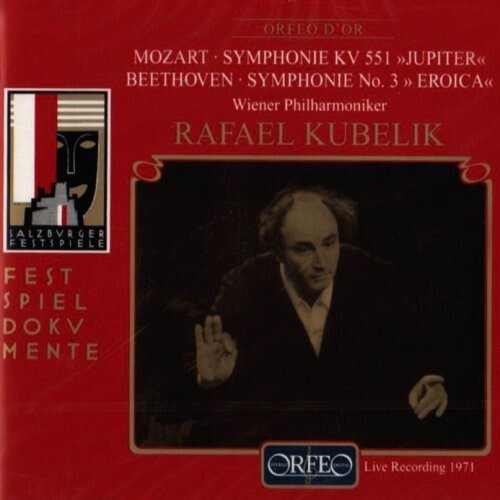 CD диск Mozart / Beethoven / Kubelik / Wiener Phil: Symphony 41 in C Major / Symphony 3 in E Flat Major
CD диск Mozart / Beethoven / Kubelik / Wiener Phil: Symphony 41 in C Major / Symphony 3 in E Flat Major