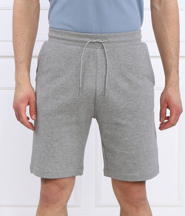 Шорты мужские Napapijri трикотажные на кулиске, серый 
Шорты мужские Napapijri трикотажные на кулиске, серый