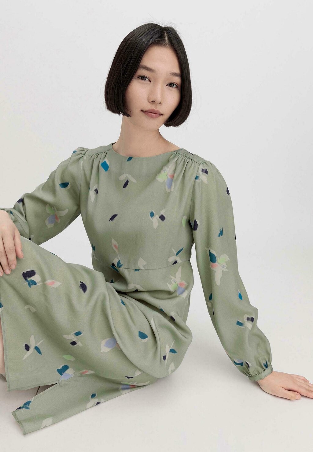 Платье из джерси hessnatur, зеленый
Платье из джерси hessnatur, зеленый