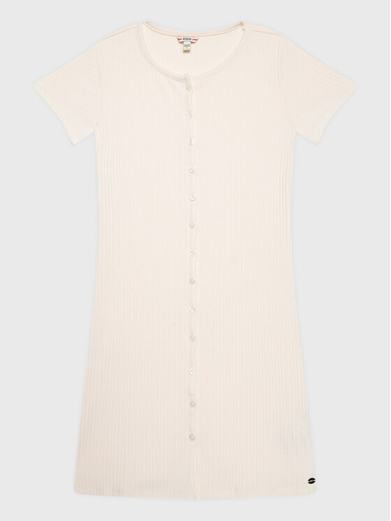 Платье на каждый день приталенного кроя Guess, бежевый 
Платье на каждый день приталенного кроя Guess, бежевый