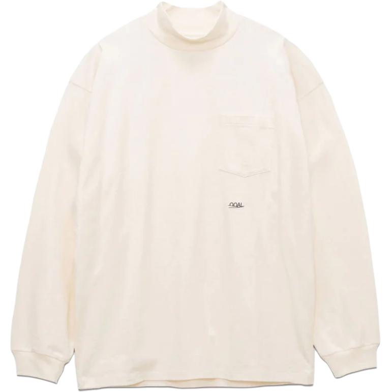 Футболка с длинными рукавами и высоким воротником мужская Nanamica, слоновая кость
Футболка с длинными рукавами и высоким воротником мужская Nanamica, слоновая кость