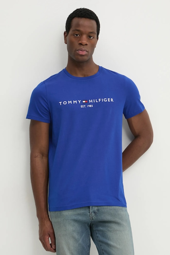 Хлопковая футболка Tommy Hilfiger, синий
Хлопковая футболка Tommy Hilfiger, синий