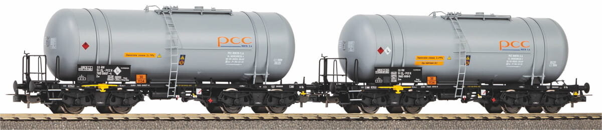 Комплект из 2-х вагонов-цистерн типа 406Rb PCC, Пико 58283 Piko
Комплект из 2-х вагонов-цистерн типа 406Rb PCC, Пико 58283 Piko