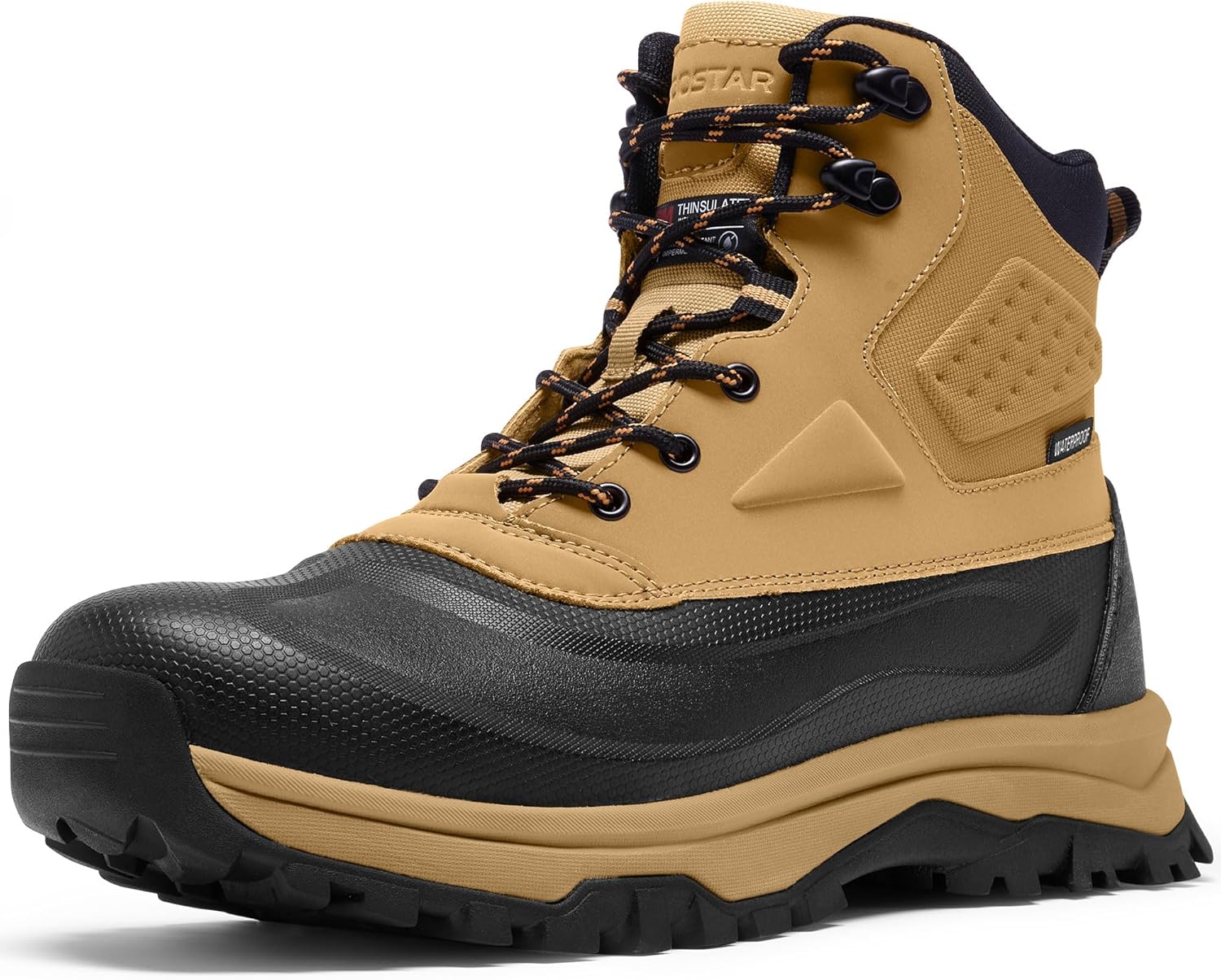 Мужские зимние ботинки с утеплителем и водонепроницаемой конструкцией для походов Coostar, хаки
Мужские зимние ботинки с утеплителем и водонепроницаемой конструкцией для походов Coostar, хаки