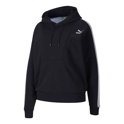 Толстовка small logo hoodie 'black white' Puma, черный 
Толстовка small logo hoodie 'black white' Puma, черный