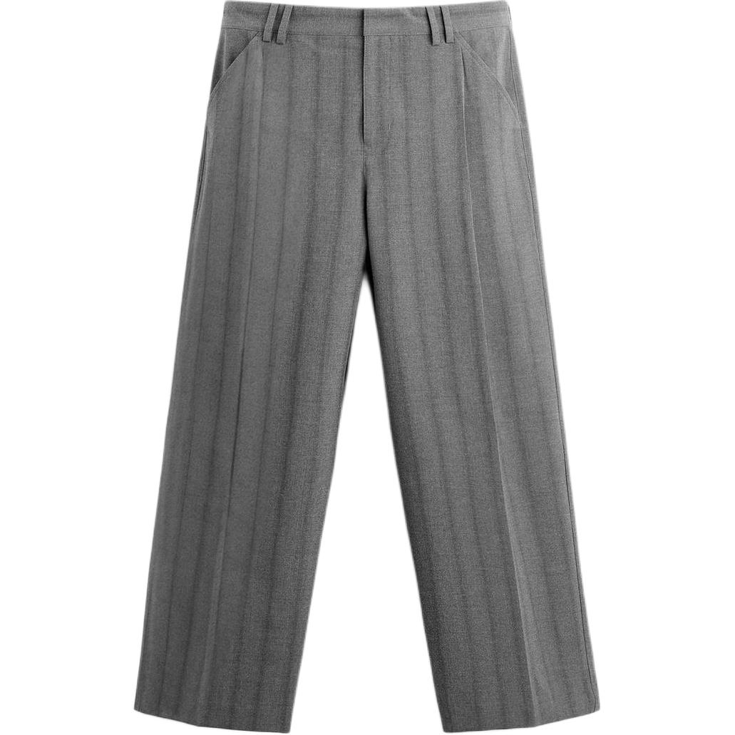 Брюки костюмные мужские угольно-серые ZARA
Брюки костюмные мужские угольно-серые ZARA