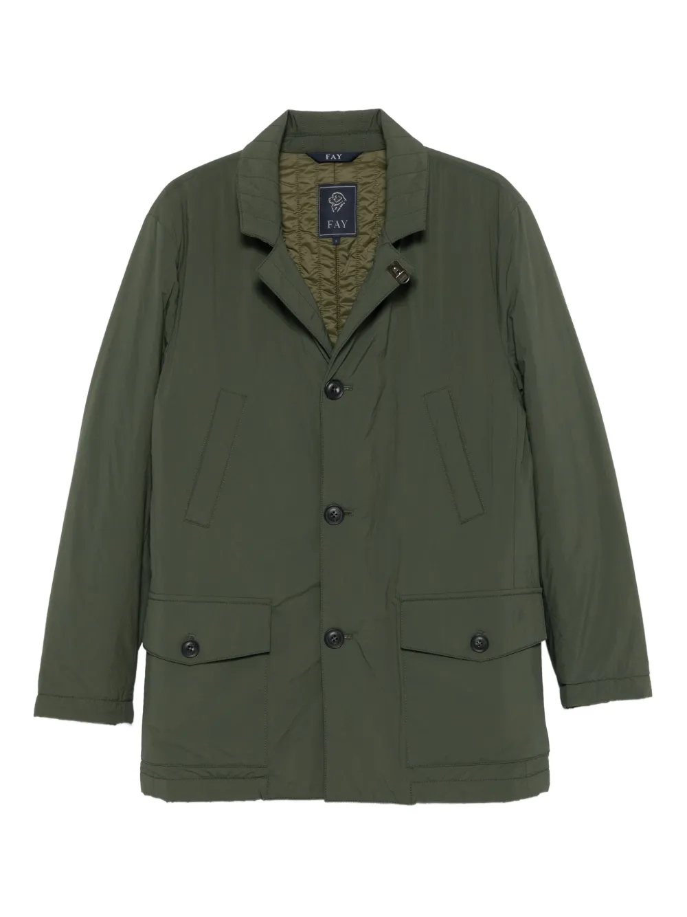 Куртка с застежкой на пуговицы и карманом-клапаном Fay, зеленый
Куртка с застежкой на пуговицы и карманом-клапаном Fay, зеленый