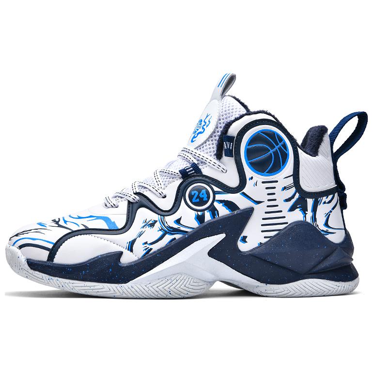 BIANSULONG Антискользящие износостойкие легкие утепленные баскетбольные кроссовки унисекс бело-голубые с подкладкой из флиса, цвет White Blue-Fleece-Lined
BIANSULONG Антискользящие износостойкие легкие утепленные баскетбольные кроссовки унисекс бело-голубые с подкладкой из флиса, цвет White Blue-Fleece-Lined