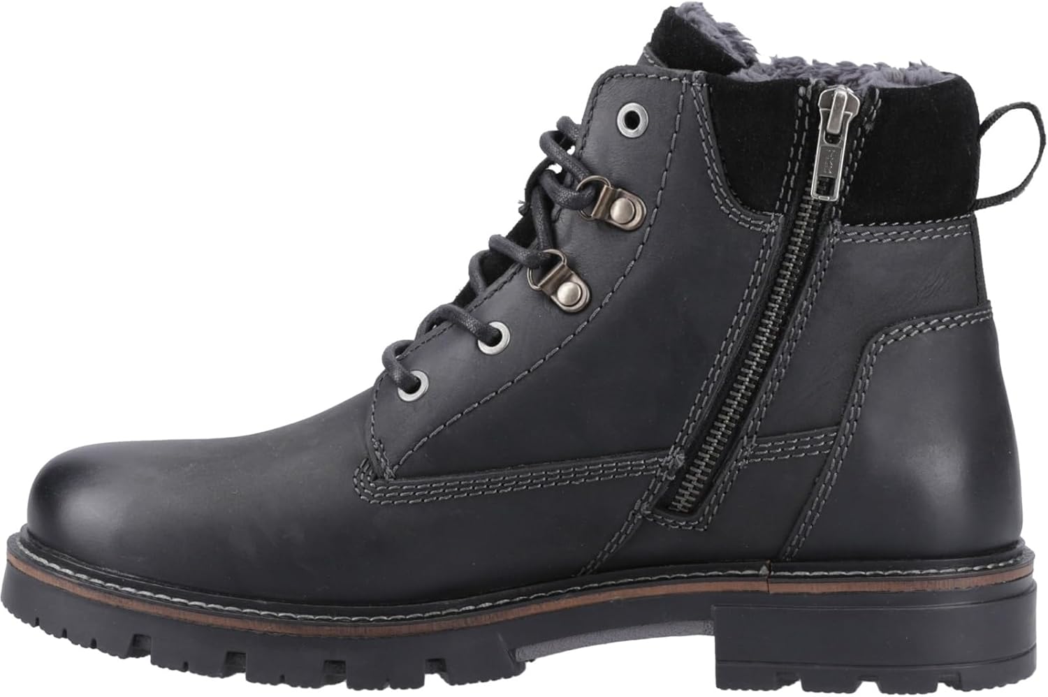 Мужские ботинки Hush Puppies Pier с меховой подкладкой и шнуровкой, черный
Мужские ботинки Hush Puppies Pier с меховой подкладкой и шнуровкой, черный