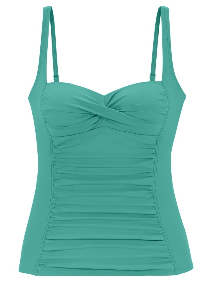 Верх бикини LASCANA Tankini Top, бирюзовый
Верх бикини LASCANA Tankini Top, бирюзовый