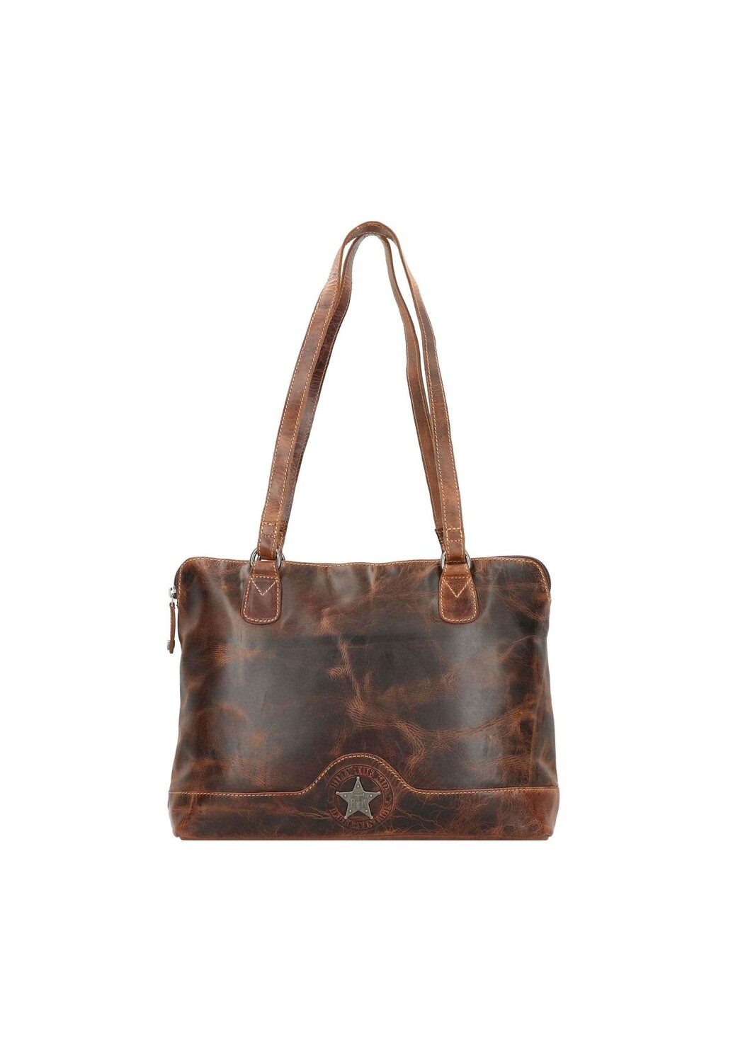 Сумка через плечо Ranger кожаная 38 см BILLY THE KID, коричневый 
Сумка через плечо Ranger кожаная 38 см BILLY THE KID, коричневый