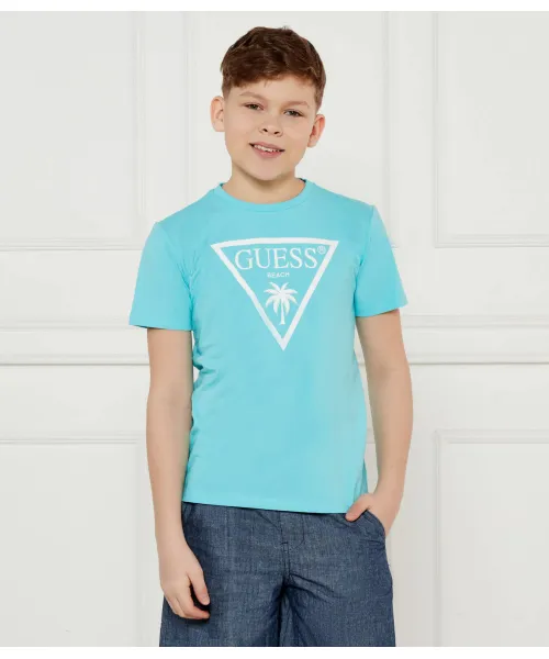 Футболка Regular fit Guess, синий
Футболка Regular fit Guess, синий