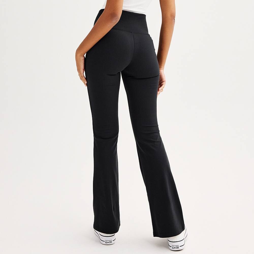 Спортивные расклешенные леггинсы SO для юниоров, цвет Black Crossover
Спортивные расклешенные леггинсы SO для юниоров, цвет Black Crossover