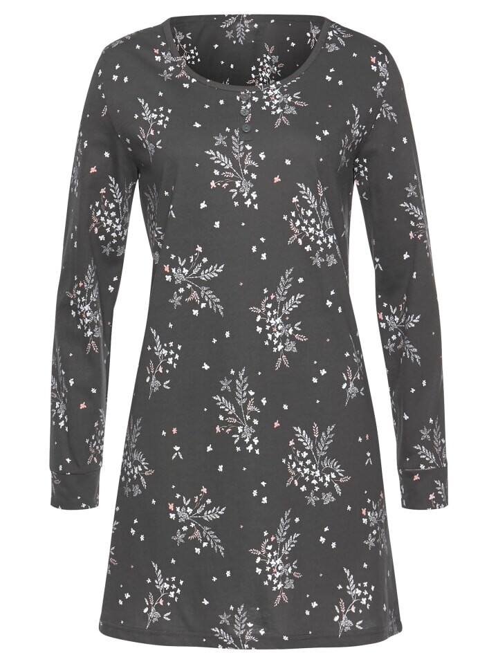 Ночная рубашка VIVANCE DREAMS, антрацит
Ночная рубашка VIVANCE DREAMS, антрацит