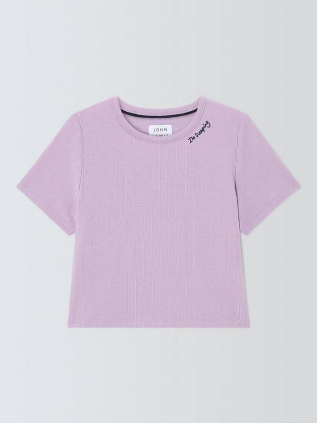 Детская кофта для пижамы с узором петель в виде сердечек John Lewis, Purple
Детская кофта для пижамы с узором петель в виде сердечек John Lewis, Purple