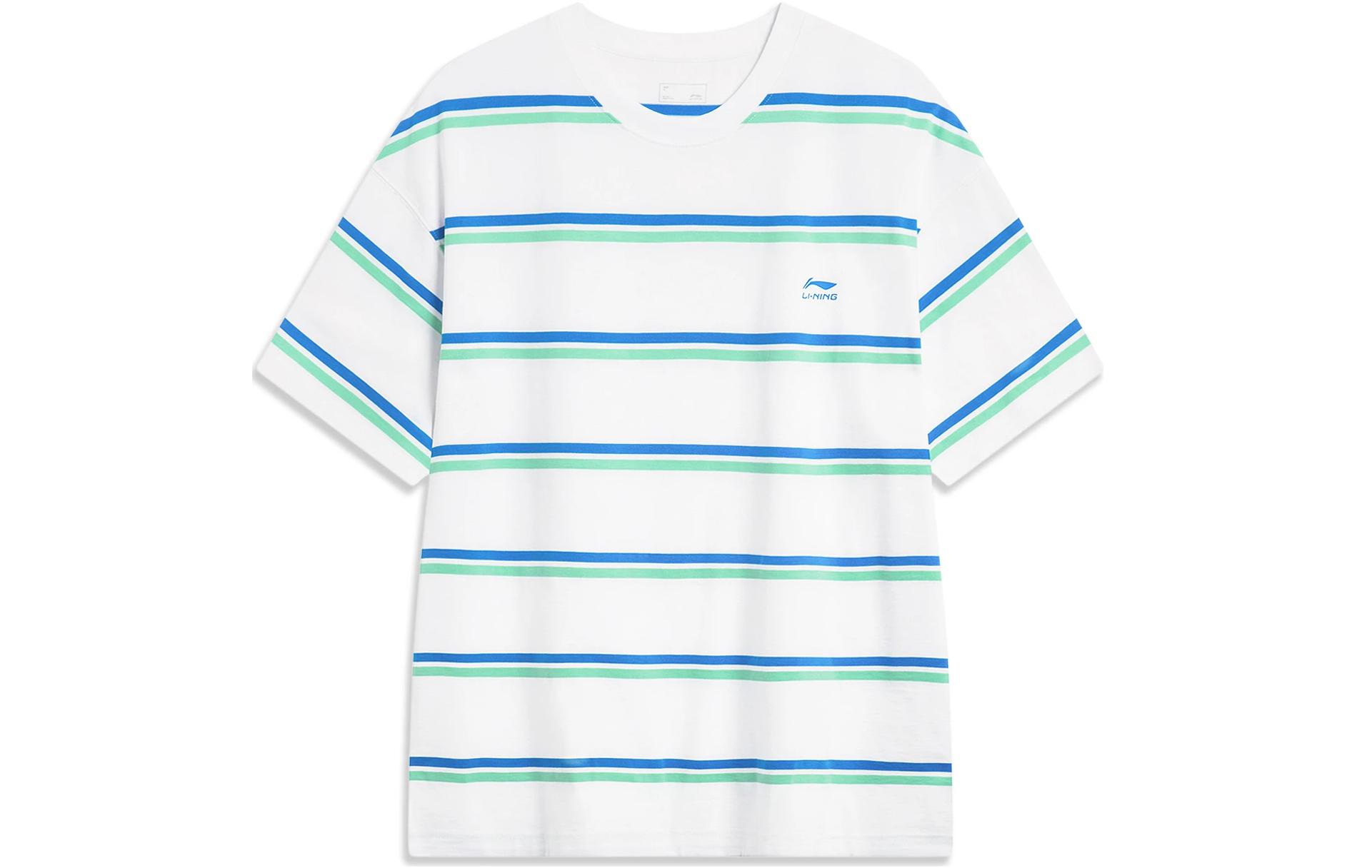 Футболка унисекс сине-зеленая LiNing Sports Fashion Collection
Футболка унисекс сине-зеленая LiNing Sports Fashion Collection