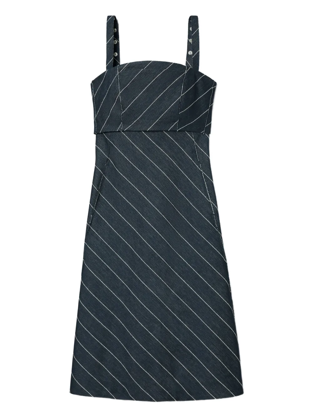 Платье миди в полоску Tory Burch, синий
Платье миди в полоску Tory Burch, синий