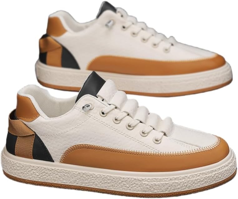 Мужские модные простые ретро-кроссовки, легкие, спортивные, формальные, для бизнеса, активного отдыха и повседневной носки, подходят для ежедневного отдыха, прогулок, поездок на работу, улицы Hoalox, желтый
Мужские модные простые ретро-кроссовки, легкие, спортивные, формальные, для бизнеса, активного отдыха и повседневной носки, подходят для ежедневного отдыха, прогулок, поездок на работу, улицы Hoalox, желтый