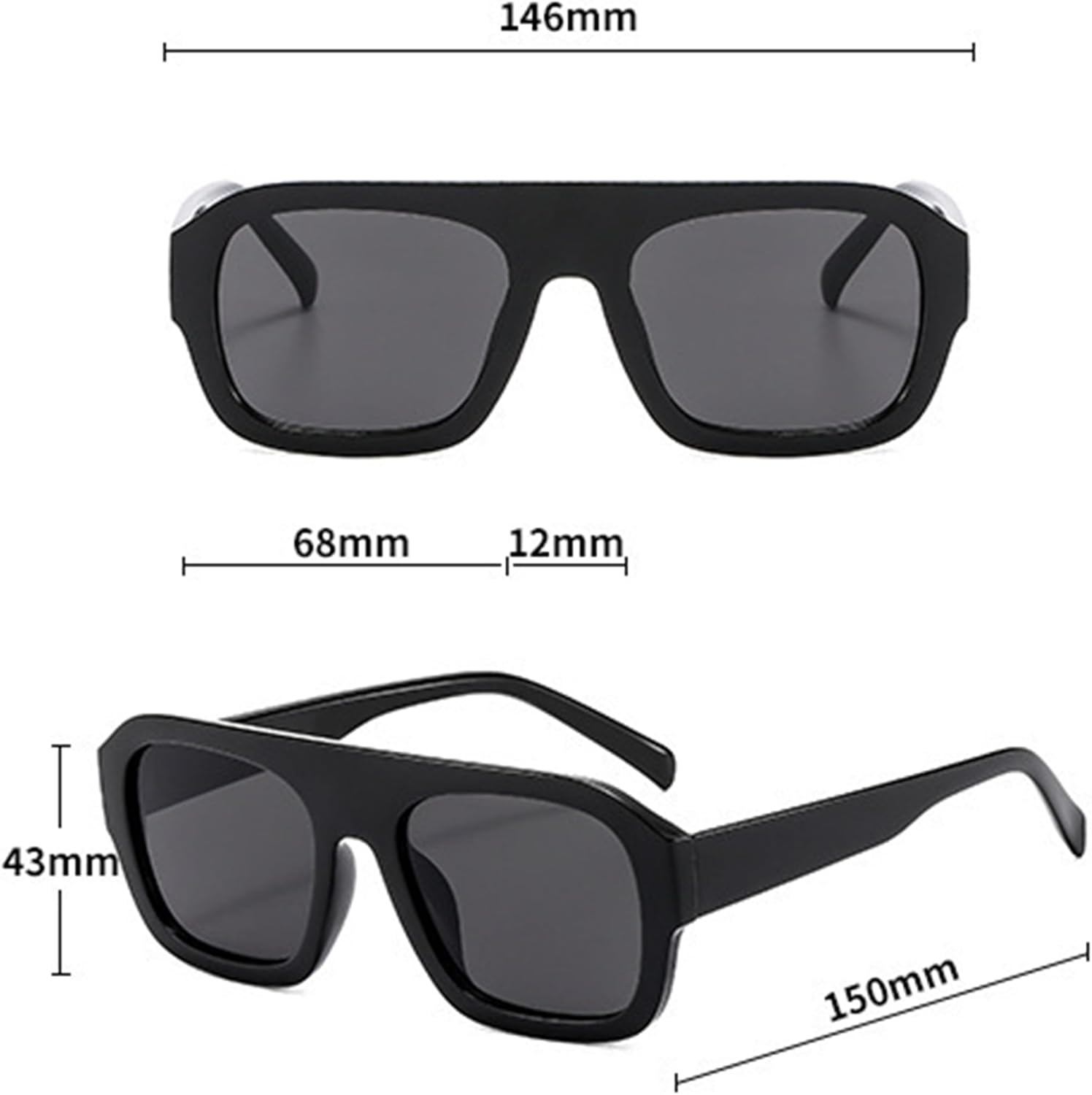 bullabulling Модные большие квадратные солнцезащитные очки для женщин и мужчин, очки-пилот, солнцезащитные очки с плоской верхней частью, модные прямоугольные солнцезащитные очки, C7
bullabulling Модные большие квадратные солнцезащитные очки для женщин и мужчин, очки-пилот, солнцезащитные очки с плоской верхней частью, модные прямоугольные солнцезащитные очки, C7