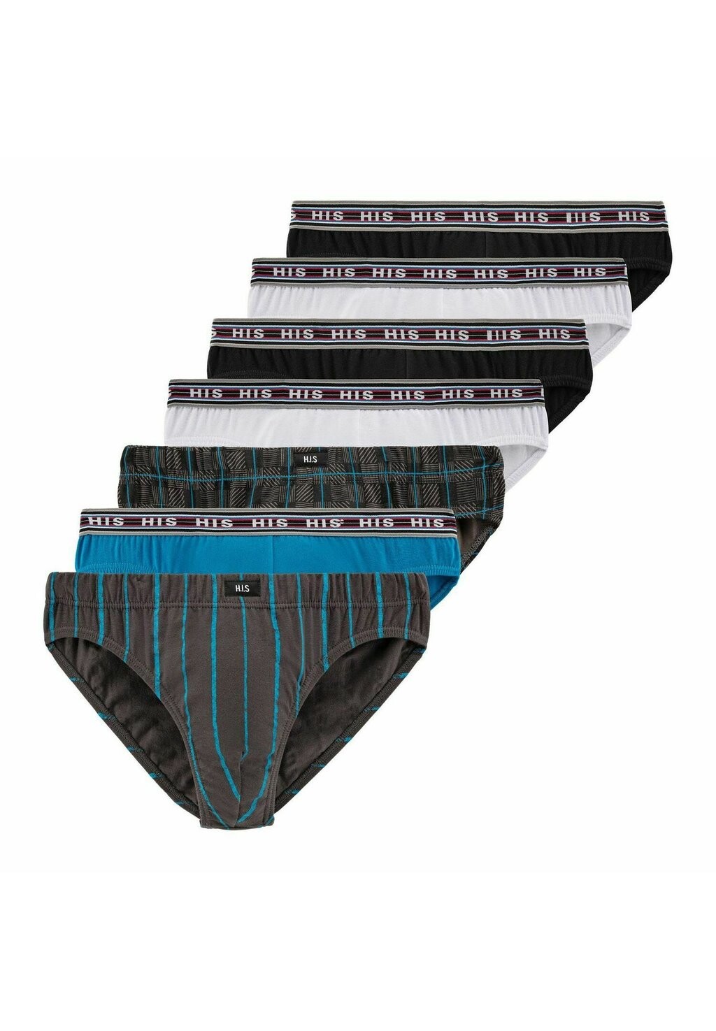 Трусы 7 PACK H.I.S, мультиколор
Трусы 7 PACK H.I.S, мультиколор