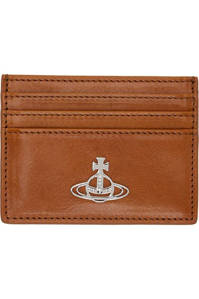 Vivienne Westwood Коричневый плоский держатель для карт
Vivienne Westwood Коричневый плоский держатель для карт