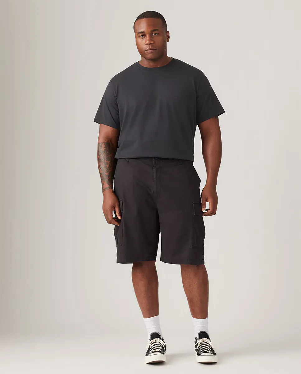 Мужские хлопковые шорты-карго больших размеров Levi's, черный
Мужские хлопковые шорты-карго больших размеров Levi's, черный