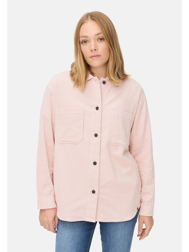 Вельветовая блузка из чистого хлопка сиренево-розового цвета Camel Active
Вельветовая блузка из чистого хлопка сиренево-розового цвета Camel Active