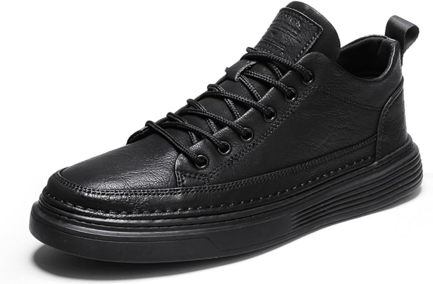 Мужские высокие кеды из черной кожи, стильные повседневные шнурованные туфли с толстой подошвой, удобные для ежедневной и уличной носки Aokisx
Мужские высокие кеды из черной кожи, стильные повседневные шнурованные туфли с толстой подошвой, удобные для ежедневной и уличной носки Aokisx