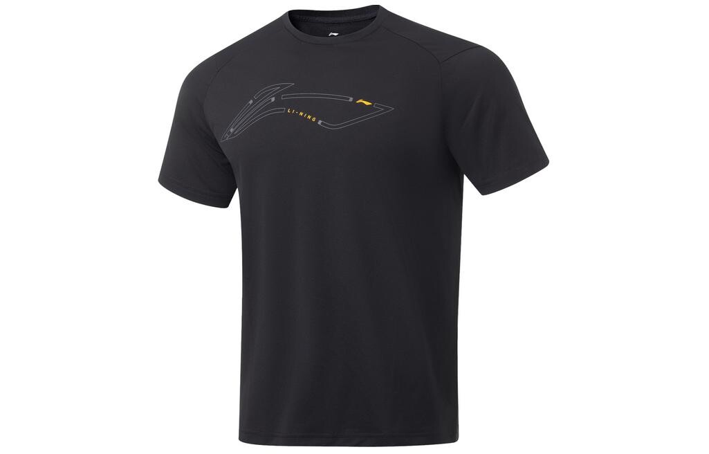 Футболка Fitness Series для мужчин, черная Lining, черный 
Футболка Fitness Series для мужчин, черная Lining, черный