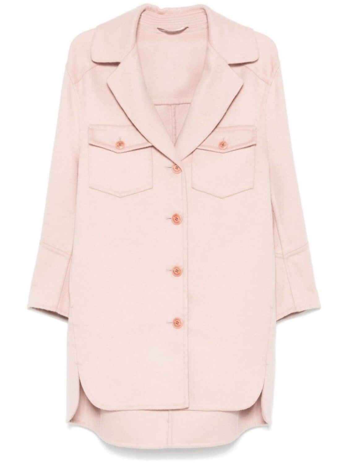 Ermanno Scervino шерстяное пальто, розовый
Ermanno Scervino шерстяное пальто, розовый