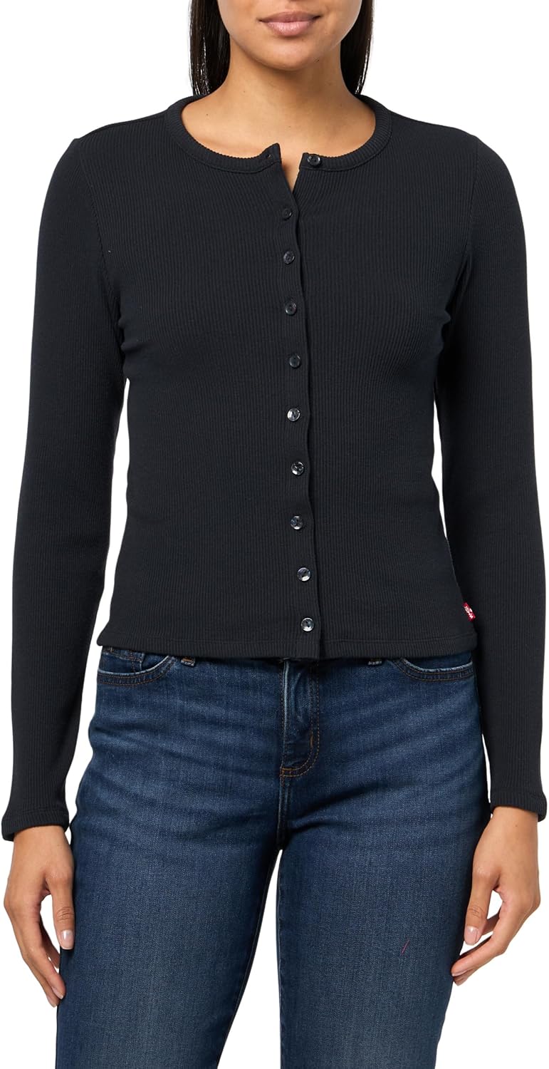 Женская кофта Levi's Rory с длинным рукавом и пуговицами, (New) Anthracite Night
Женская кофта Levi's Rory с длинным рукавом и пуговицами, (New) Anthracite Night