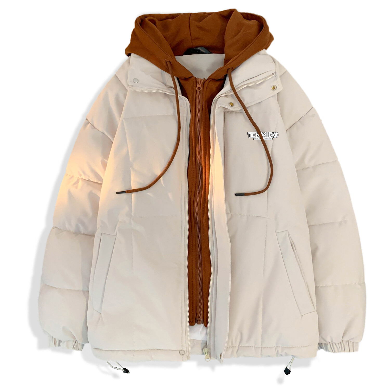 Стеганая куртка унисекс TEN MIRO, Светлый хаки+кофейный (тонкий без ваты)
Стеганая куртка унисекс TEN MIRO, Светлый хаки+кофейный (тонкий без ваты)