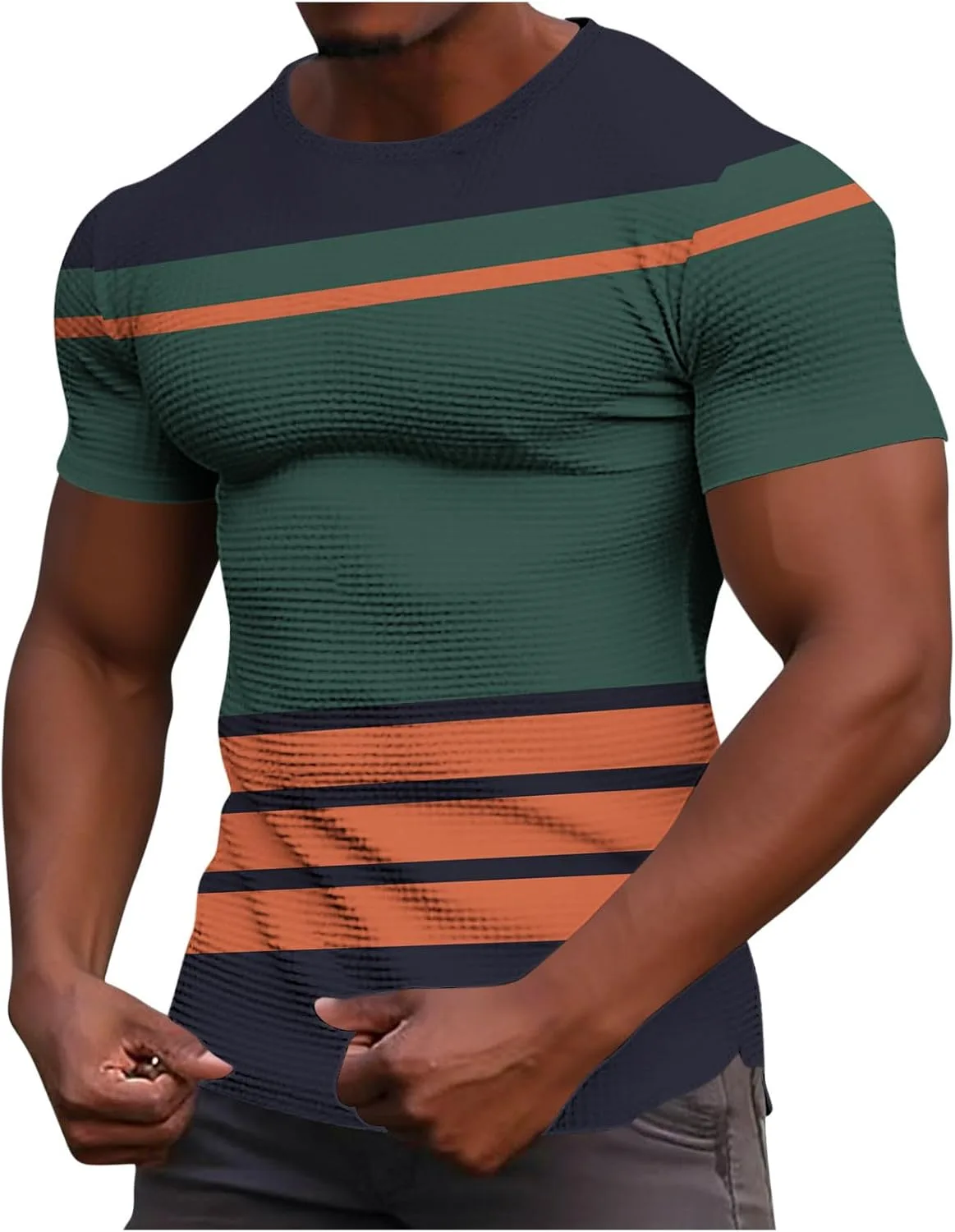 Футболка мужская Color Block Casual Loose Stretchy
Футболка мужская Color Block Casual Loose Stretchy