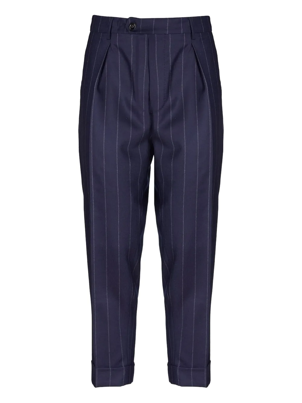 Брюки в полоску со складками Berwich, синий
Брюки в полоску со складками Berwich, синий