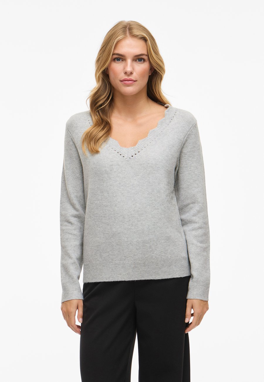 Джемпер VILA VINIKOLINA, Light Grey/Mottled Light Grey
Джемпер VILA VINIKOLINA, Light Grey/Mottled Light Grey