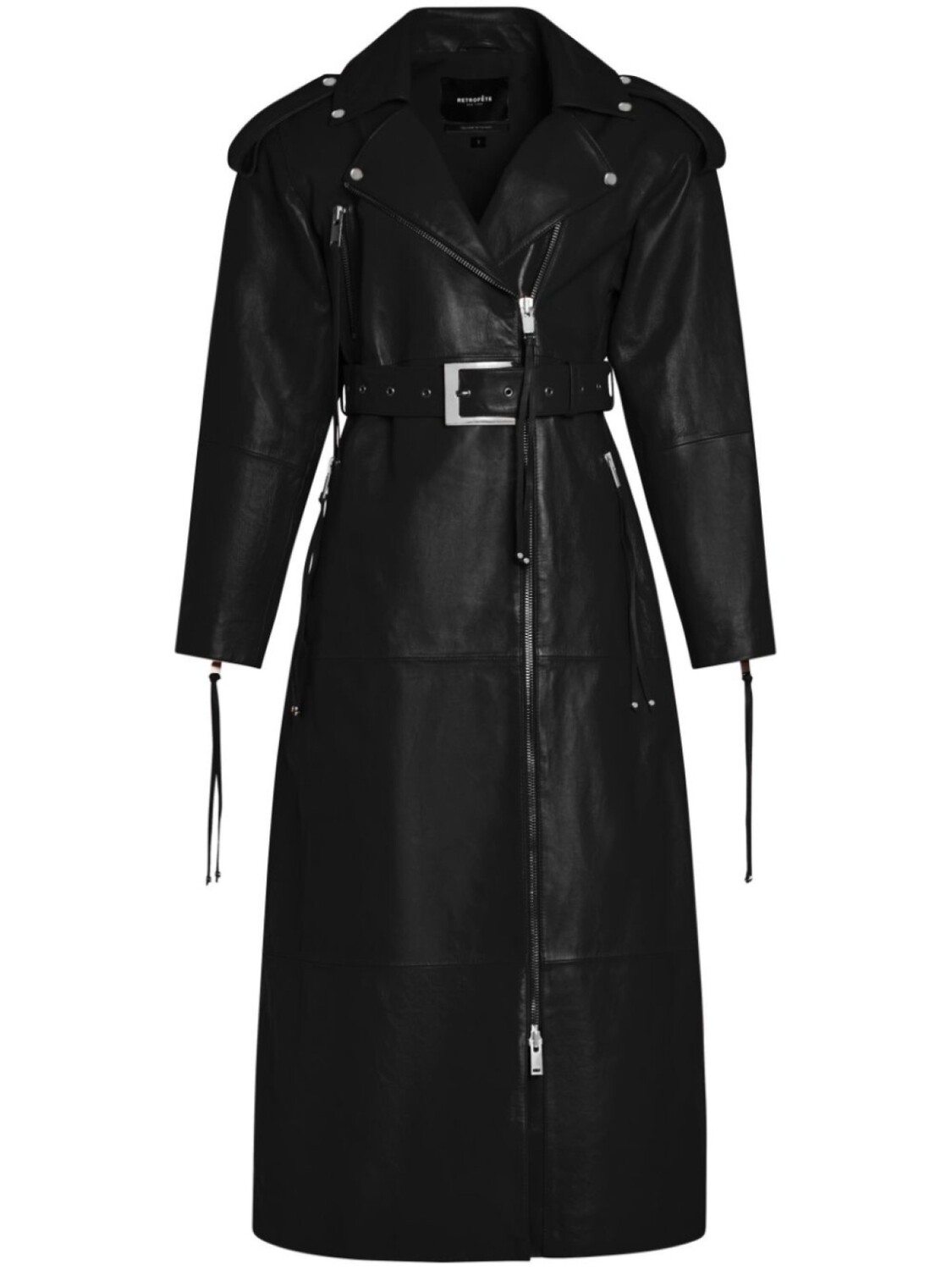 Кожаное пальто Найтли Retrofete, черный
Кожаное пальто Найтли Retrofete, черный