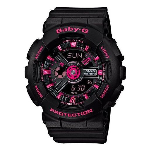 Часы CASIO Baby-G 'Black Pink', черный
Часы CASIO Baby-G 'Black Pink', черный