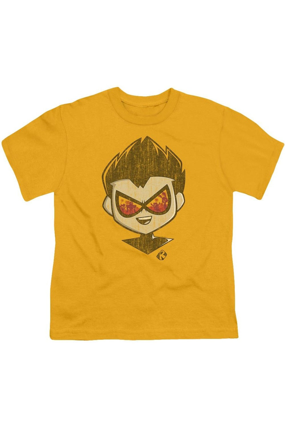 Футболка с коротким рукавом Teen Titans Go To The Movies Beachy Robin для детей Gildan, золотой
Футболка с коротким рукавом Teen Titans Go To The Movies Beachy Robin для детей Gildan, золотой
