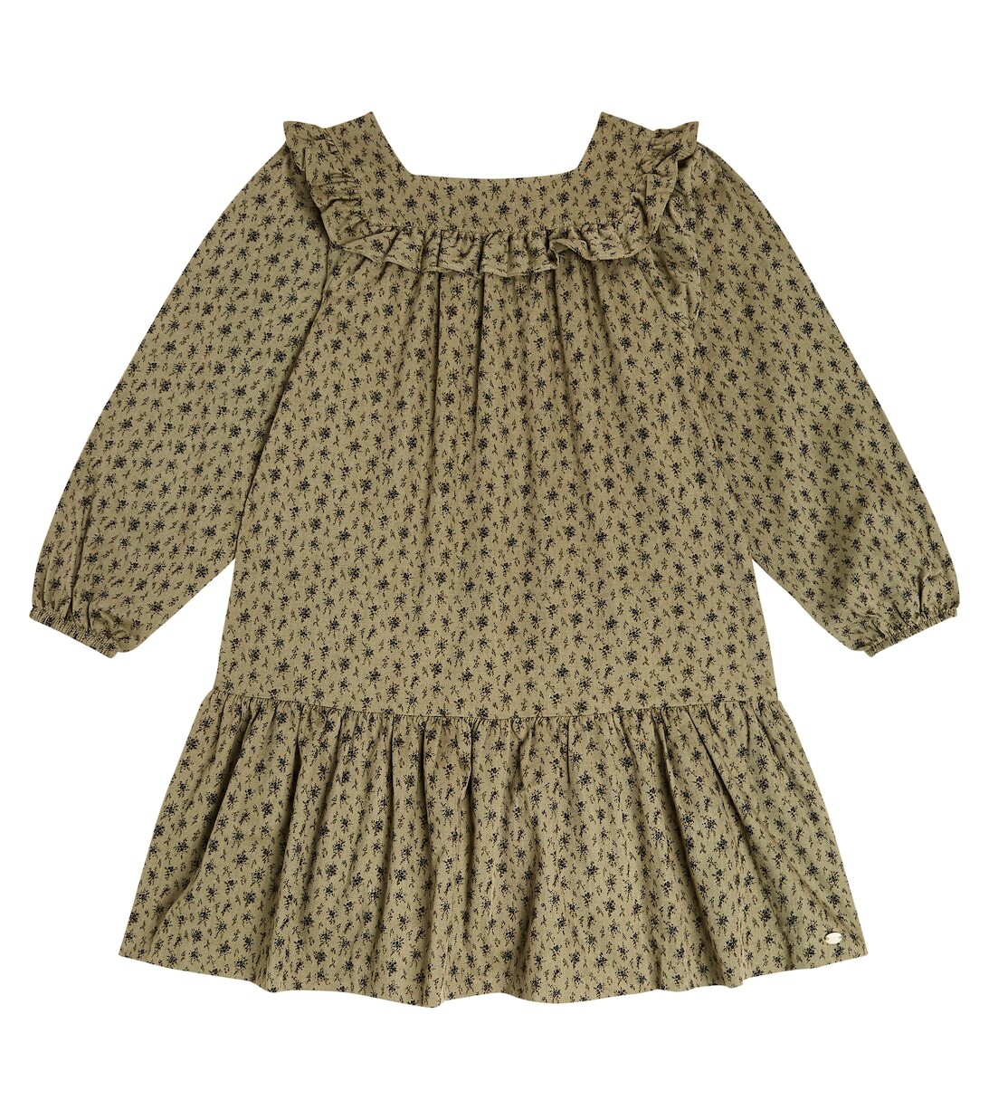 Хлопковое платье с цветочным принтом Tartine et Chocolat, зеленый
Хлопковое платье с цветочным принтом Tartine et Chocolat, зеленый